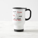 Lung Cancer Celtic Butterfly 3 Coffee Mugs