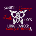 Lung Cancer Celtic Butterfly 3