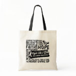 Lung Cancer Collage - Fight Like a Girl bags