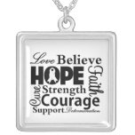 Lung Cancer Collage of Hope Custom Jewelry