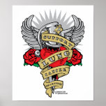 Lung Cancer Dagger posters