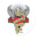 Lung Cancer Dagger stickers by fightcancertees Lung Cancer Dagger stickers