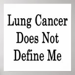 Lung Cancer Does Not Define Me Poster
