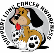 Lung Cancer Dog Photo Cutouts