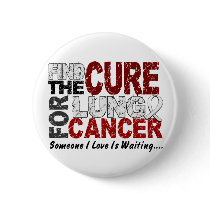 Lung Cancer FIND THE CURE 1 buttons by awarenessgifts Lung Cancer FIND THE CURE 1 buttons