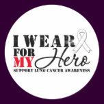 Lung Cancer Hero Ribbon