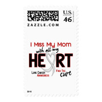 Lung Cancer I Miss My Mom Postage Stamp