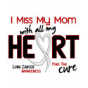 Lung Cancer I Miss My Mom t-shirts by awarenessgifts Lung Cancer I Miss My Mom t-shirts