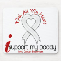 Lung Cancer I Support My Daddy mousepads by awarenessgifts Lung Cancer I Support My Daddy mousepads