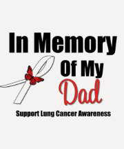 Lung Cancer In Memory of My Dad T Shirt