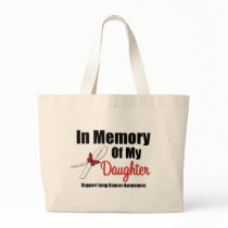 Lung Cancer In Memory of My Daughter bags by shopforawareness Lung Cancer In Memory of My Daughter bags
