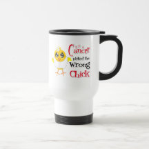 Lung Cancer Picked The Wrong Chick Mugs