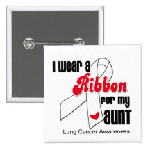 Lung Cancer Ribbon (Aunt) Pin