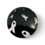 Lung Cancer Ribbons over a Night Sky Pins