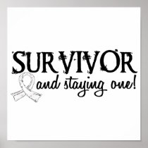 Lung Cancer Survivor 18 Poster