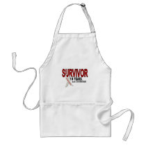 Lung Cancer Survivor 18 Years Apron