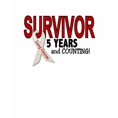 Lung Cancer Survivor 5 Years shirt