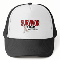 Lung Cancer Survivor 9 Years Mesh Hats