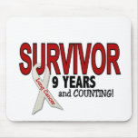 Lung Cancer Survivor 9 Years Mouse Pads