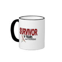 Lung Cancer Survivor 9 Years mugs by awarenessgifts Lung Cancer Survivor 9 Years mugs