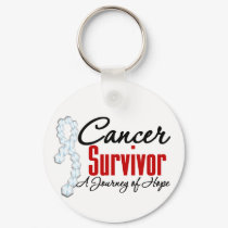 Lung Cancer Survivor Awareness Journey Ribbon keychains by cancerapparel Lung Cancer Survivor Awareness Journey Ribbon keychains