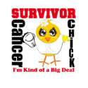 Lung Cancer Survivor Chick Ribbon t-shirts by chicktshirts Lung Cancer Survivor Chick Ribbon t-shirts
