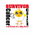 Lung Cancer Survivor Chick Ribbon t-shirts by chicktshirts Lung Cancer Survivor Chick Ribbon t-shirts