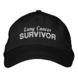 Lung Cancer Survivor Embroidered Baseball Cap