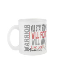 Lung Cancer Warrior Coffee Mugs