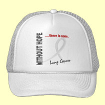 Lung Cancer Without Hope 1 hats