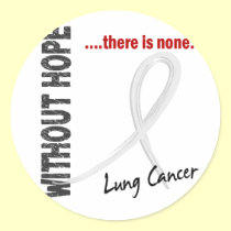 Lung Cancer Without Hope 1 stickers