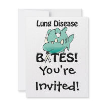 Lung Disease BITES Invitations