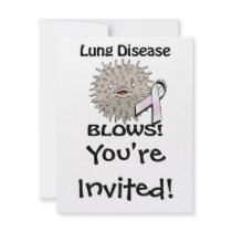Lung Disease Blows Awareness Design Announcement