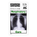 lung-xray, RespiratoryCare postage by ImprovingAmerica lung-xray, RespiratoryCare postage