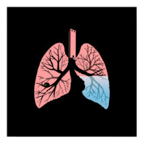 Lungs landscape posters