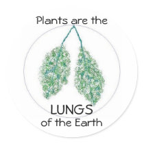 Lungs of the Earth - sticker by Horseshoes3 Lungs of the Earth - sticker
