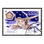 Lunokhod-1 Russian Space Robot Postcards