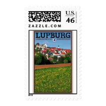 Lupburg - Village View from Fields Postage Stamp