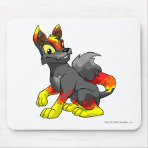 Lupe Fire mousepads by neopets Lupe Fire mousepads