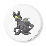 Lupe Shadow Fridge Magnet