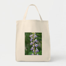 Lupine Grocery Tote Bag