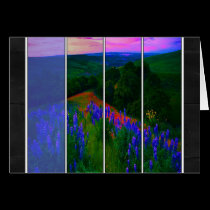 Lupine Meadow Note Card cards
