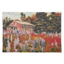 lupine placemats