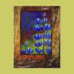 Lupins-Framed postcards