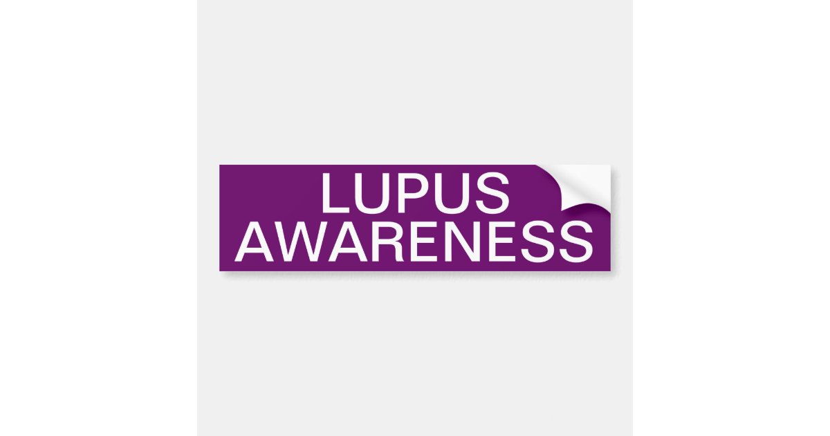 Lupus Awareness Bumper Sticker Zazzle