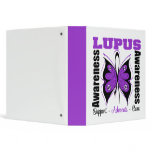 Lupus Awareness Butterfly Binder