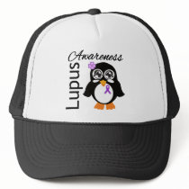 Lupus Awareness Penguin Mesh Hat