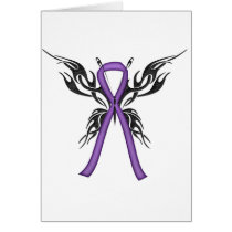 Lupus Awareness - Tribal Butterfly cards