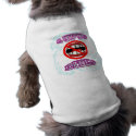Lupus Bites Doggie Tee pet clothing by deesbasenjis Lupus Bites Doggie Tee pet clothing