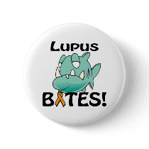 Lupus BITES (orange) buttons by animals4acause Lupus BITES (orange) buttons